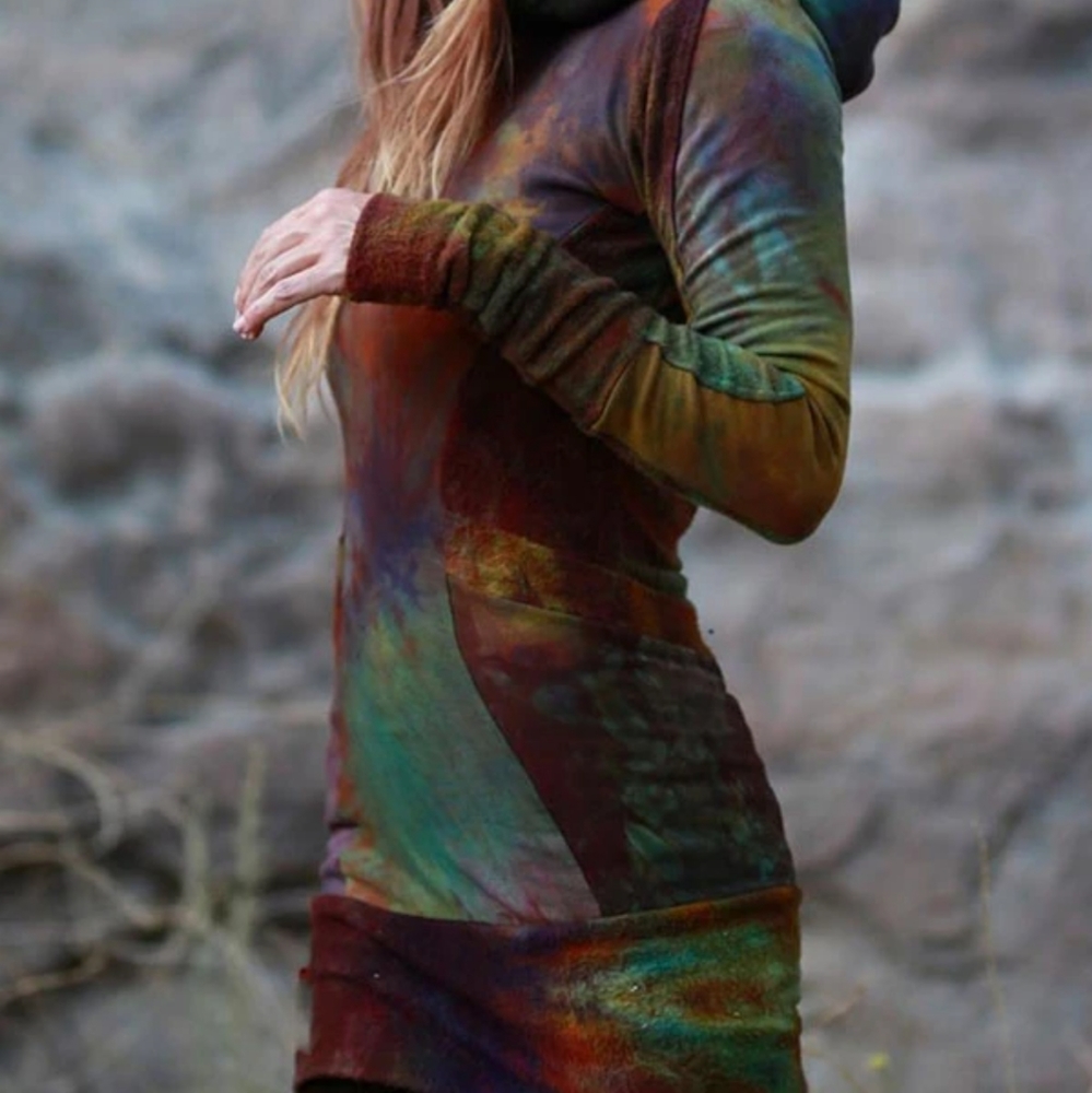 Woman's Hooded Sweatshirt/Tunic